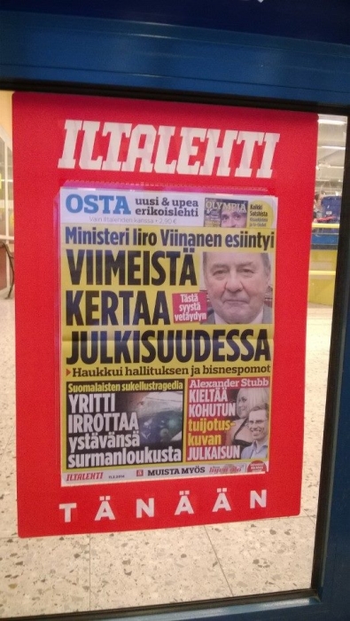 Eilinen Hämeen Talviseminaarini upeasti myös Iltalehden tämän päivän lööpissä ja hieno juttu myös lehdessä...